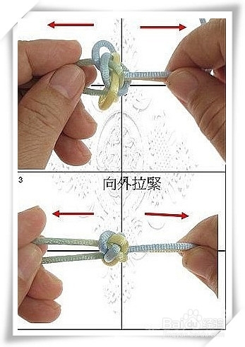 一根红绳手链教程图片