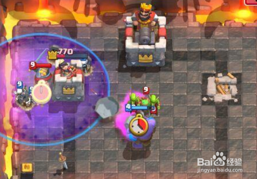 皇室战争坦克反击的女巫胖墓流