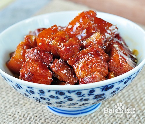 五花红烧肉的做法