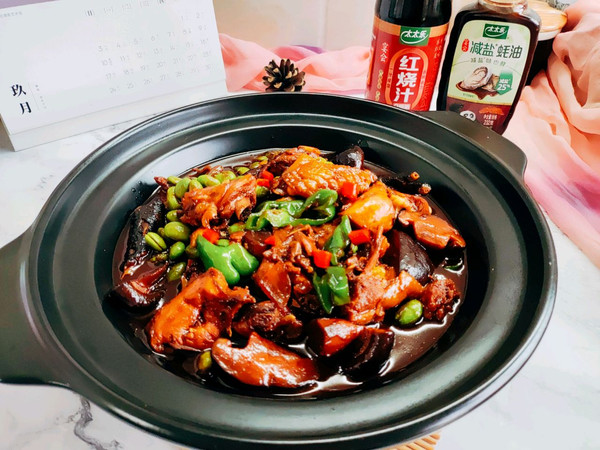 红烧香菇走地鸡
