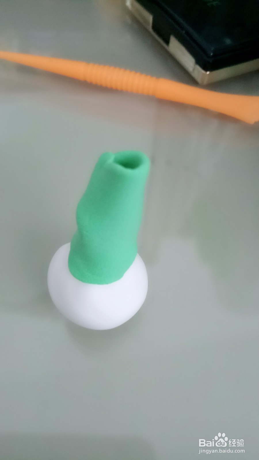 制作青菜黏土教程
