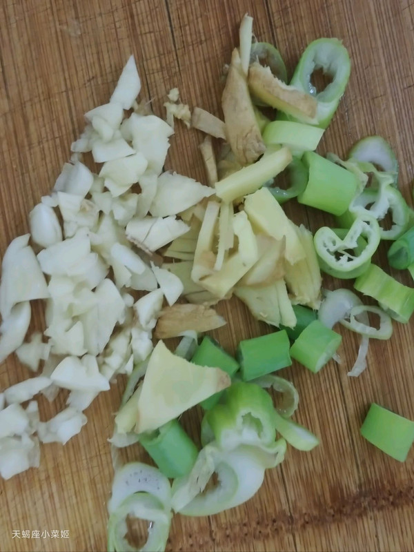 家常火腿炒菜花