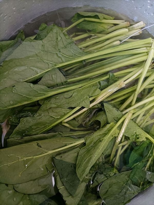 珍选捞汁拌菠菜