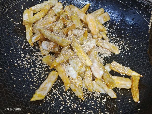 芝麻香酥红薯条