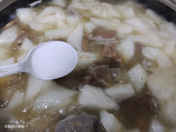 清炖白萝卜牛肉汤