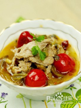 简单易学的家常菜蘑菇水煮肉片的做法