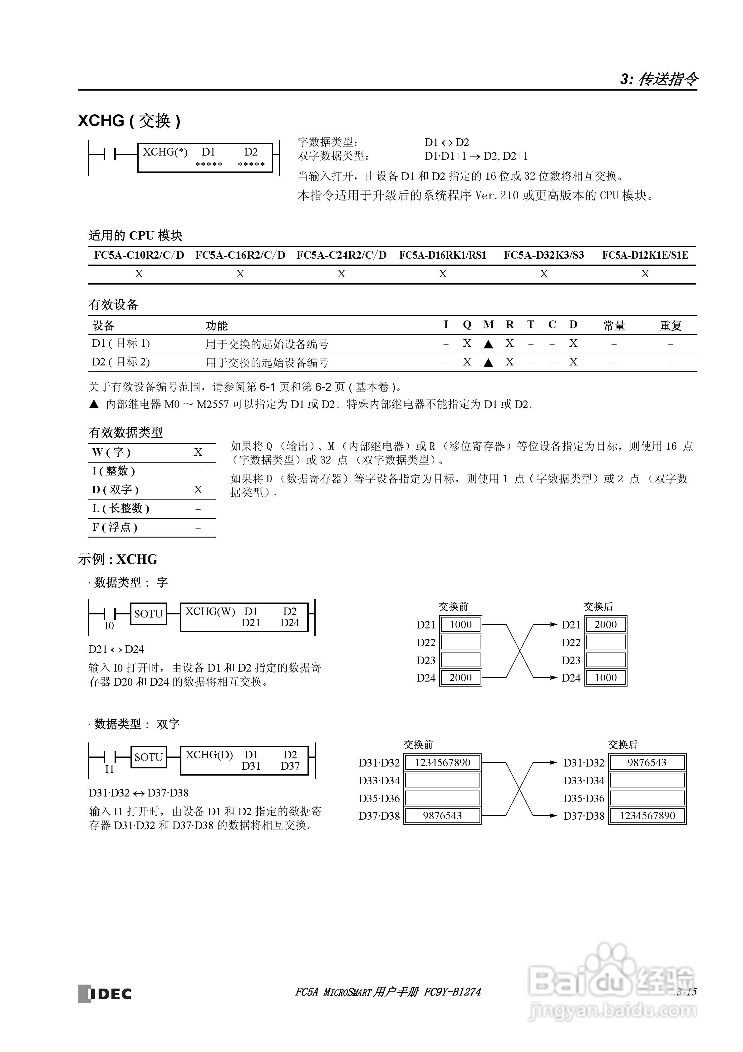 FC5A型可编程控制器_显示器使用说明书:[4]