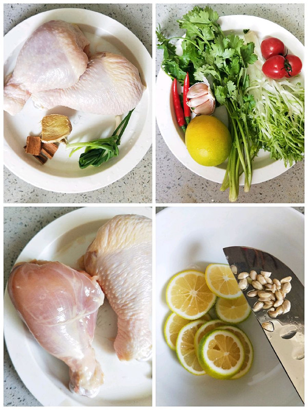 减脂柠檬手撕鸡腿