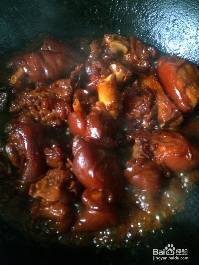 如何炖出好吃的猪蹄？