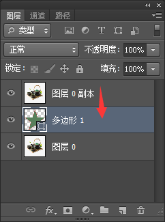 ps把图片嵌入图形中的方法