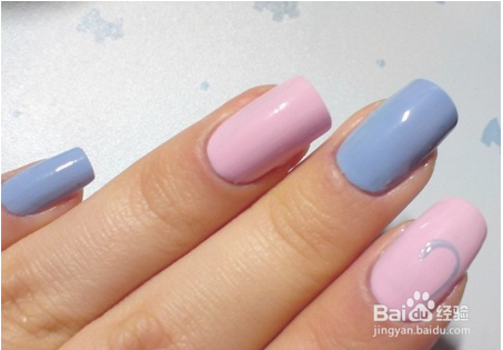 在家做简单的美甲教程 波点美甲在家DIY教程