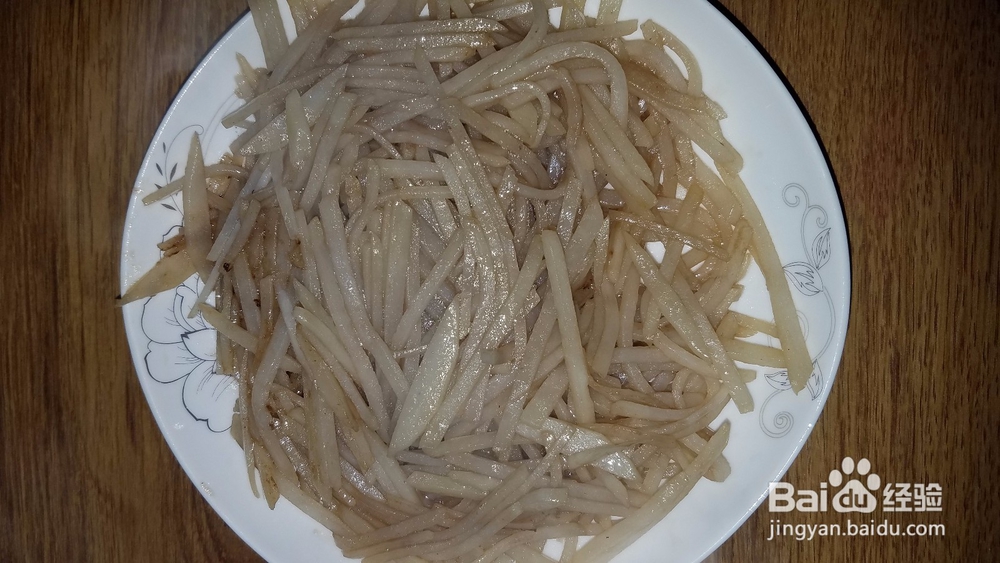 清炒土豆丝的家常做法