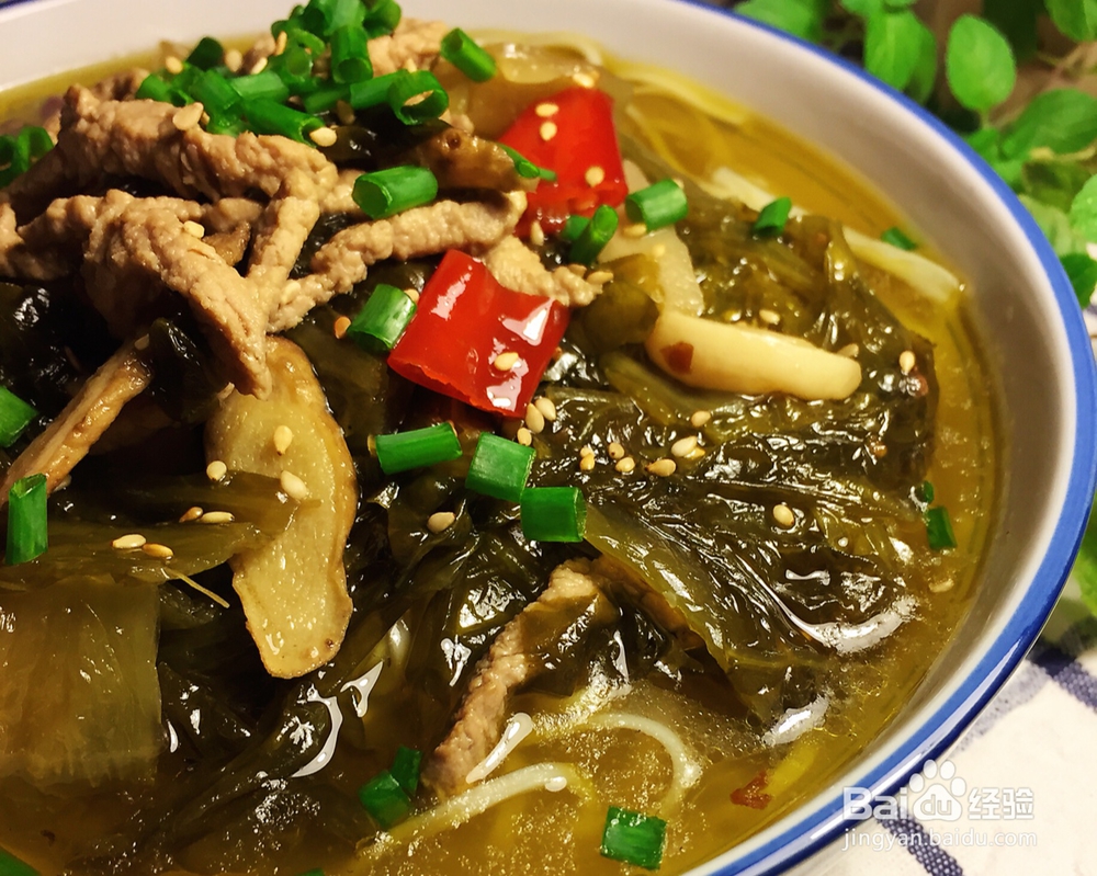 适合新手做的肉丝面