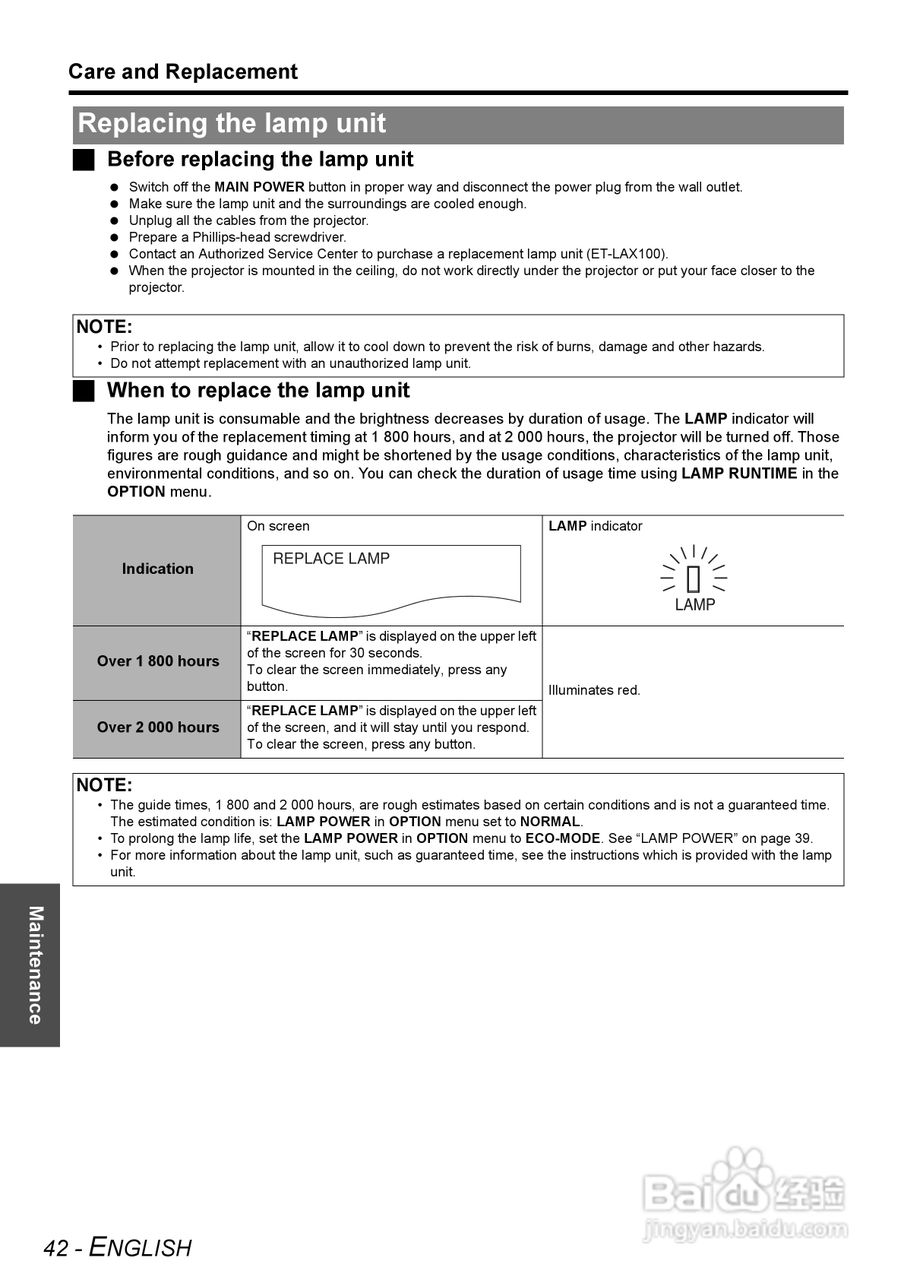 松下PT-AX200U投影机使用说明书:[5]