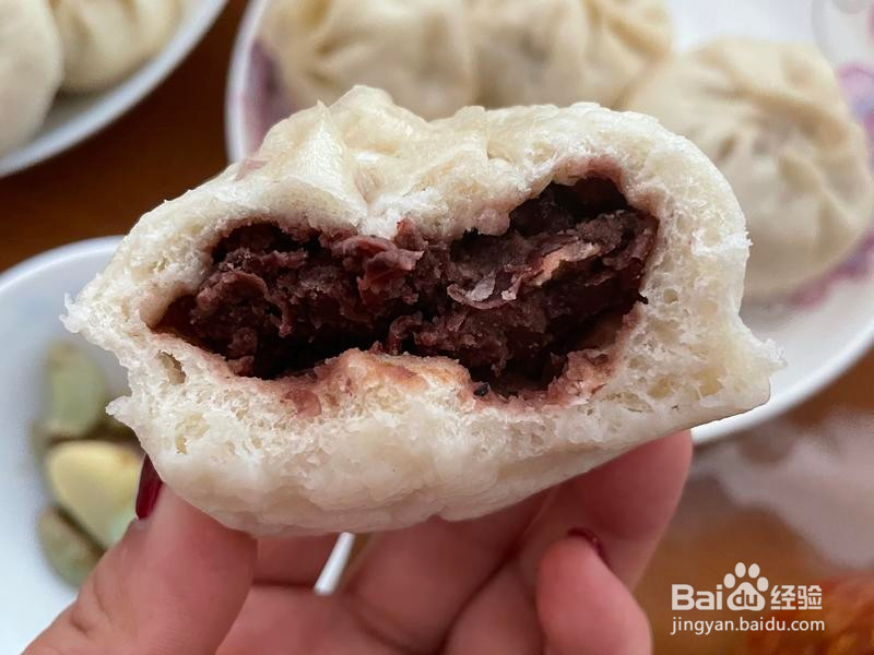 超好吃核桃豆沙包的做法