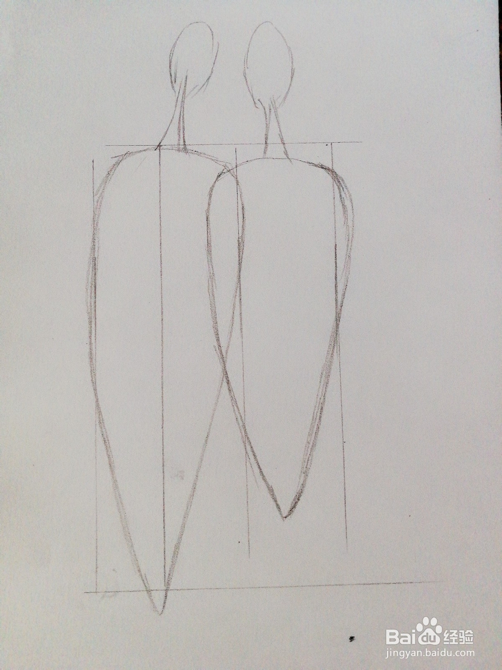 手绘两根胡萝卜卡通绘本插图