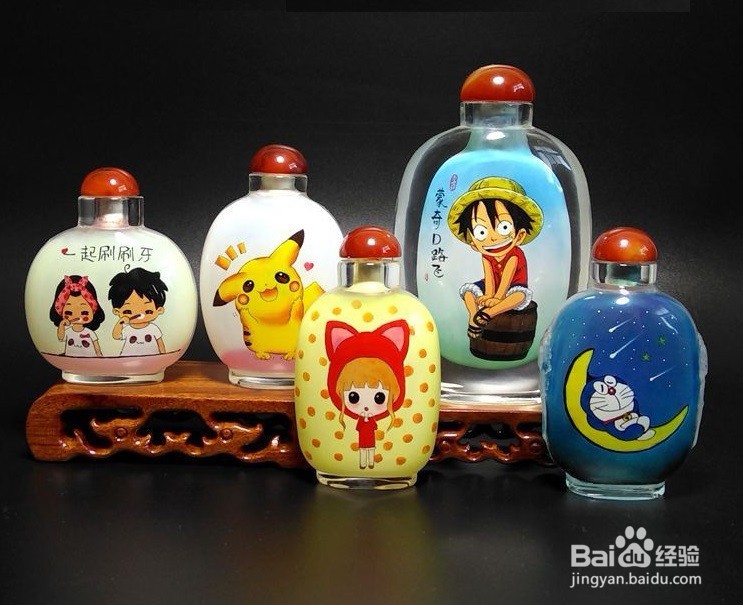 鼻烟壶内画怎么画