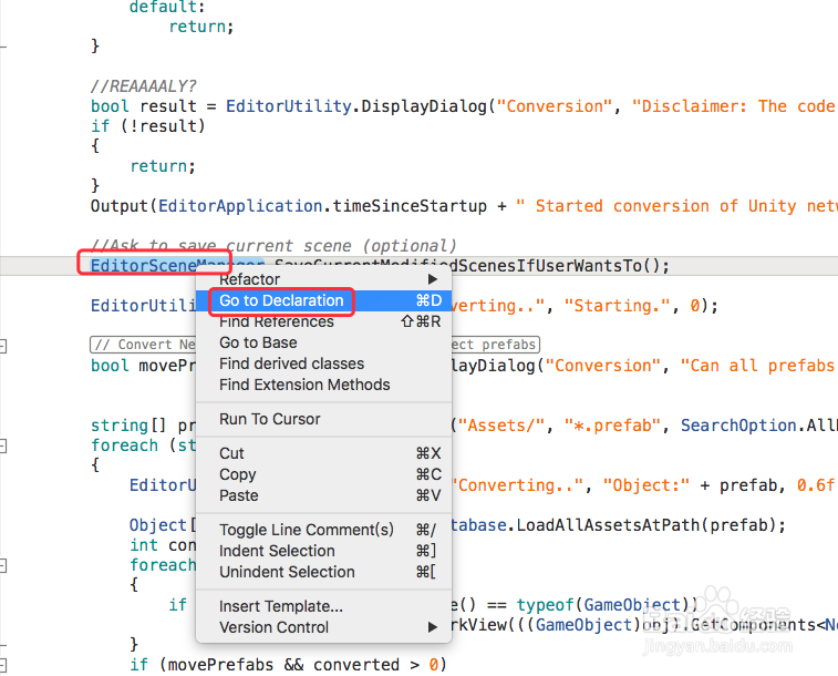 Unity 快速解决“is defined multiple times”