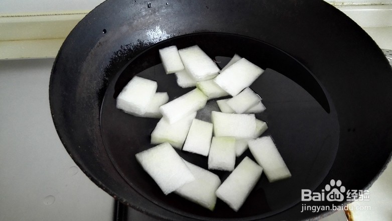 肉末海带烧冬瓜的做法