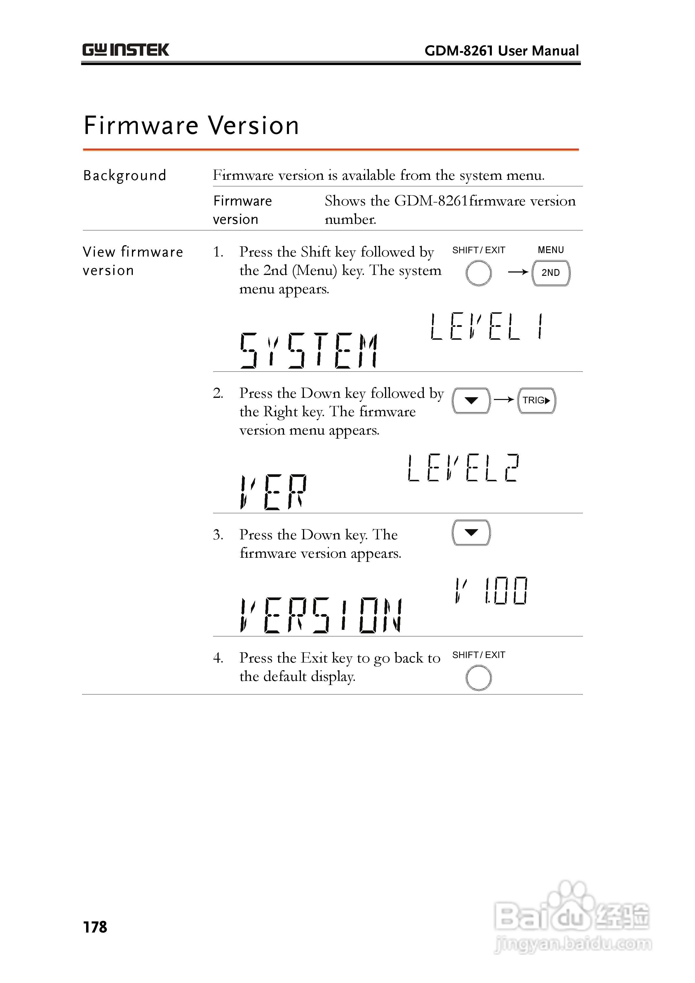固纬GDM-8261数字万用表使用说明书:[18]