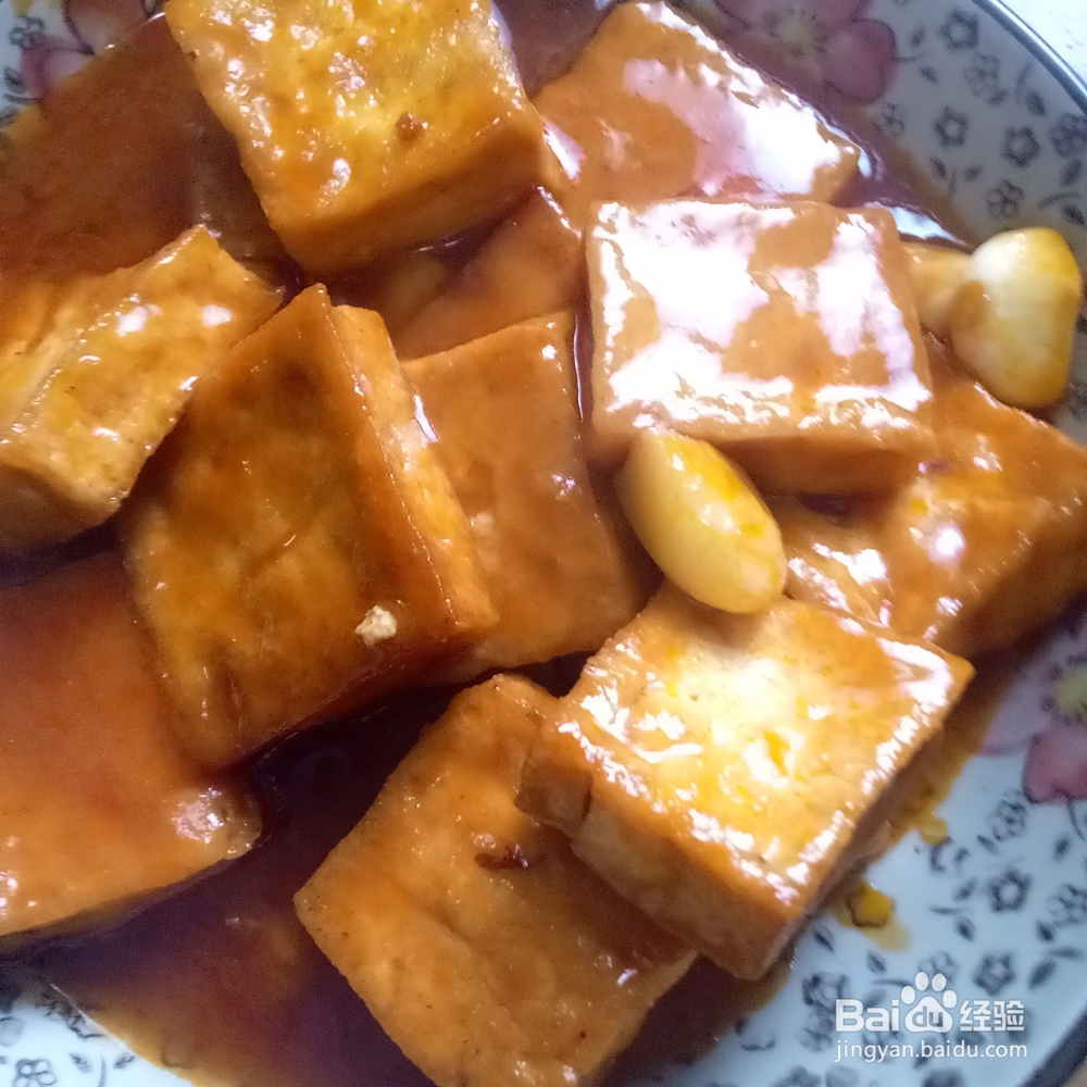 小朋友的最爱番茄酱烧豆腐片