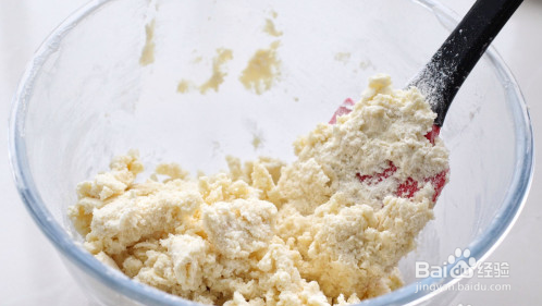 三色莎布蕾曲奇饼干的做法