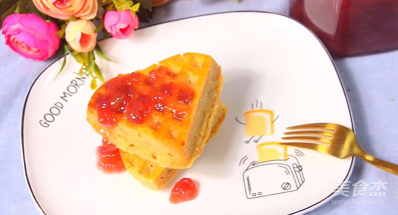 黑麦华夫饼的做法