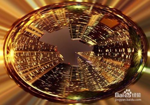 PS极坐标效果应用