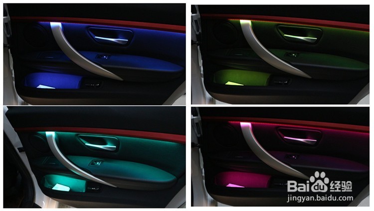 宝马3系升级哈曼音响，原厂EVO大屏,八色氛围灯