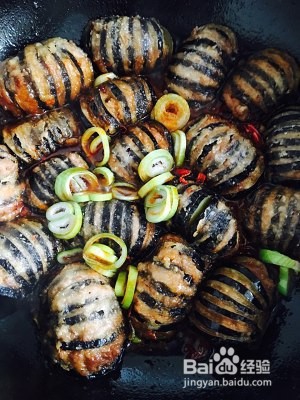 灯笼茄子的制作方法