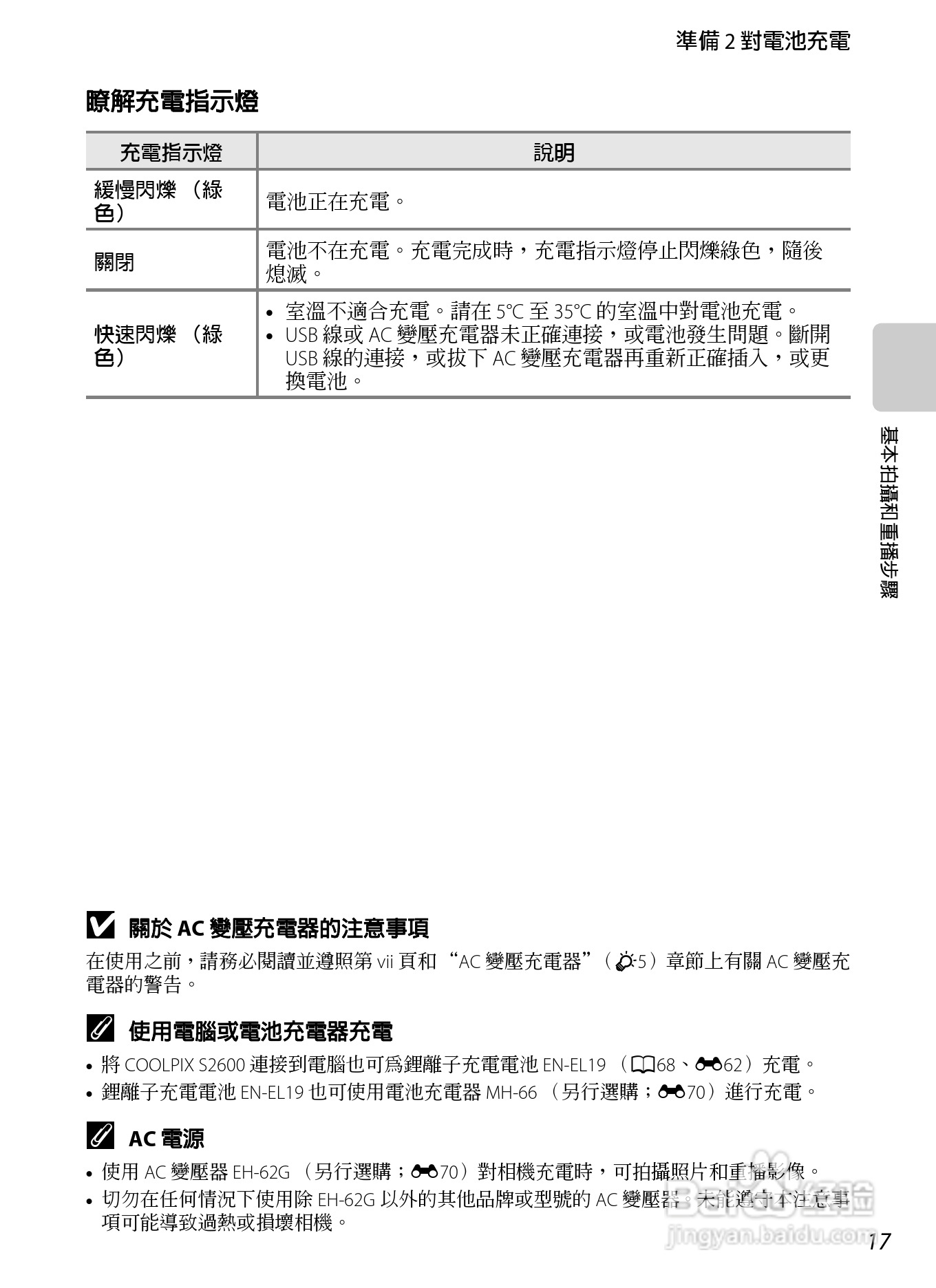 尼康 COOLPIX S2600数码相机说明书:[4]