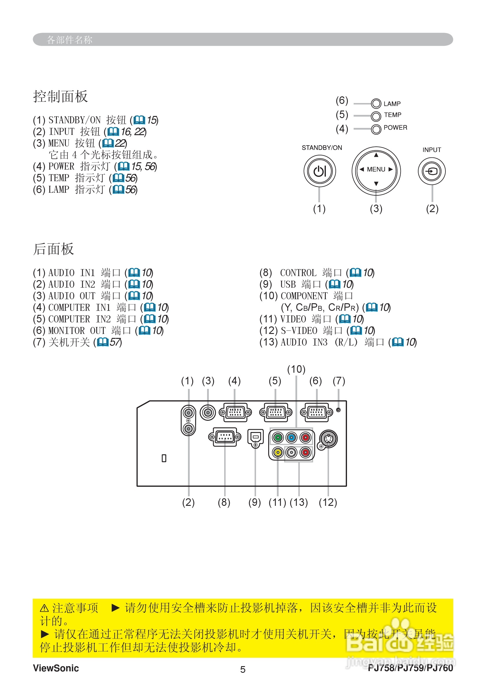 优派PJ759投影机使用说明书:[1]
