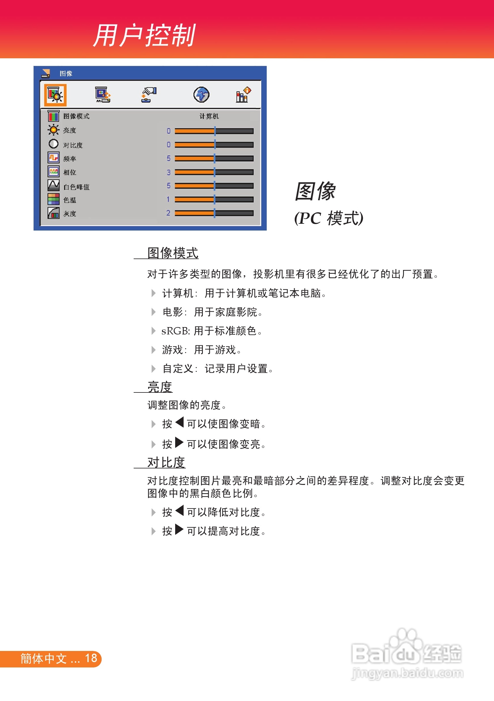 富可视 X7投影机说明书:[2]