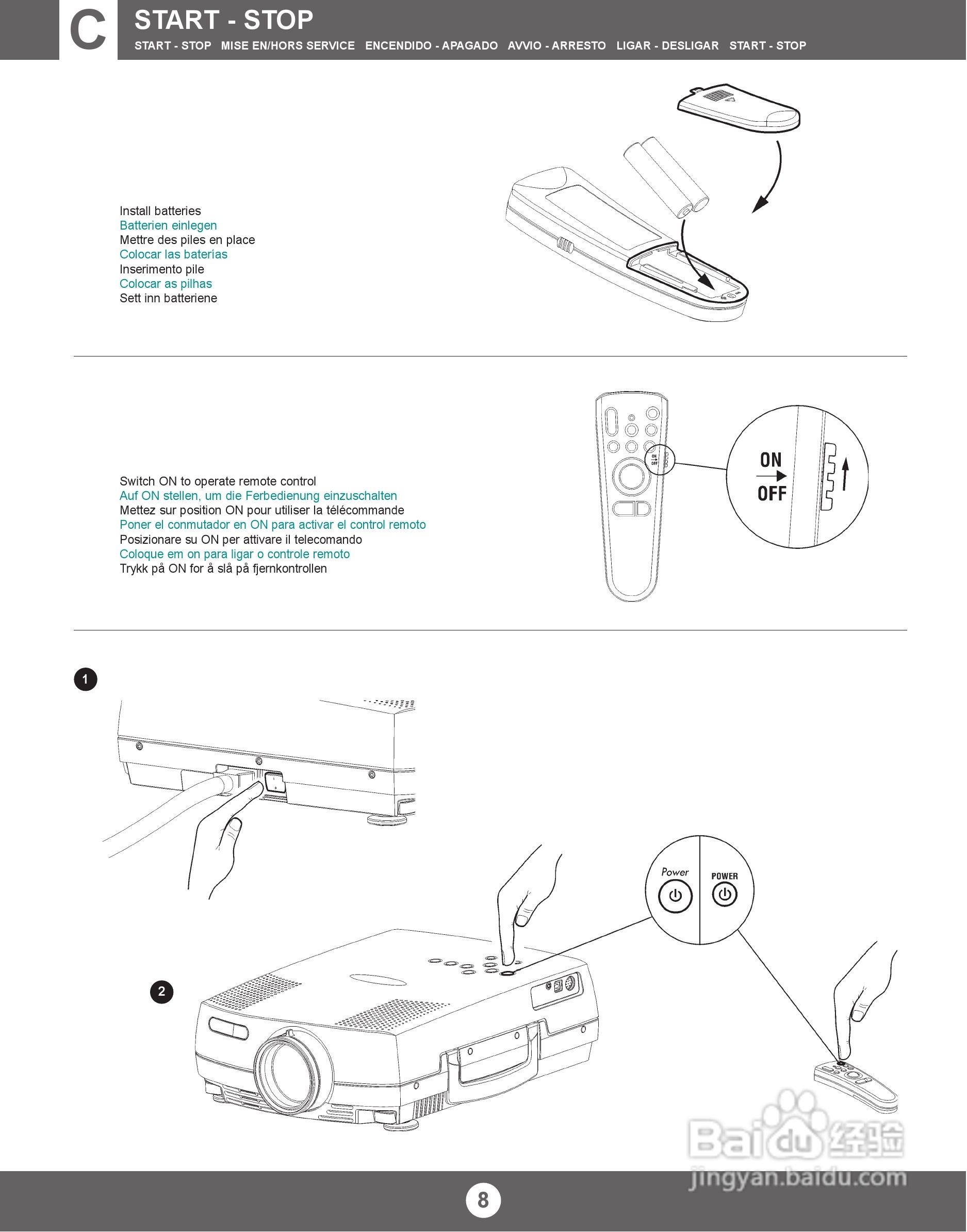 富可视 LP690投影机说明书:[1]