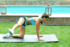 拒绝大象腿和扁屁股!一个动作坚持半个月后