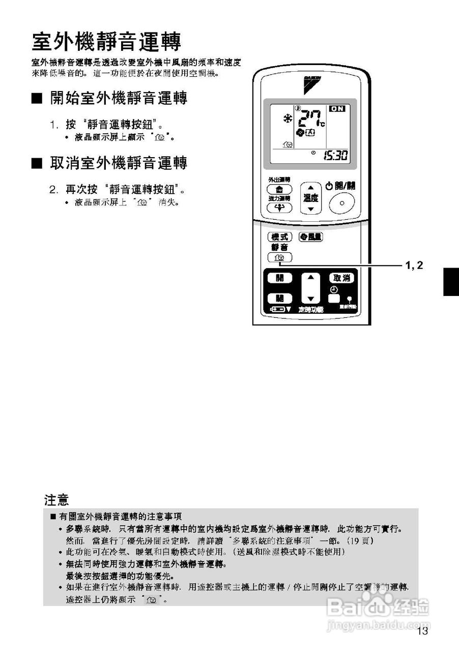 大金空调CDX(K)D25/35/50/60DVMT说明书:[2]
