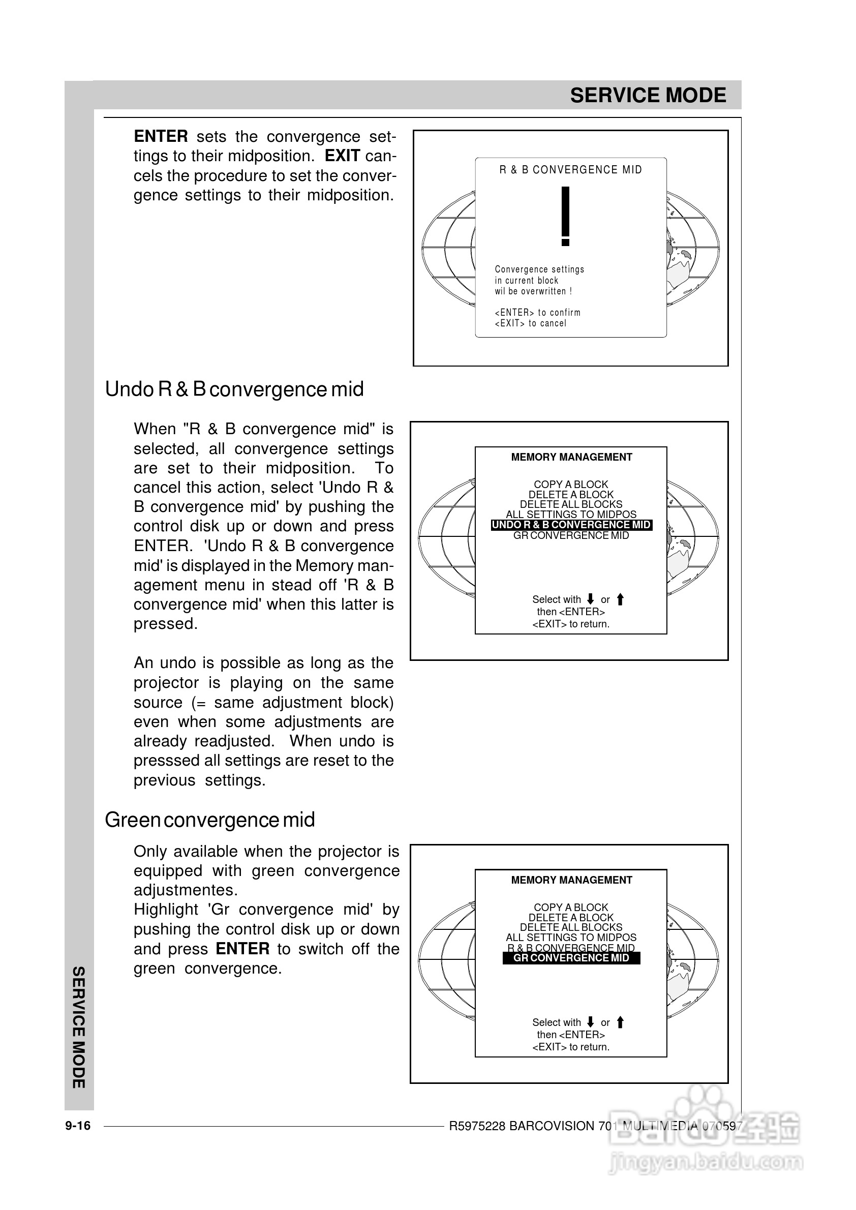 Barco巴可 VISION 701投影机说明书:[12]