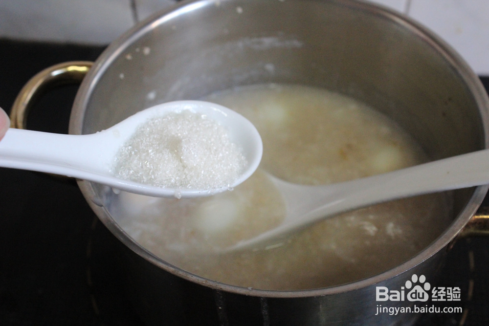 怎么做酒酿燕麦羹