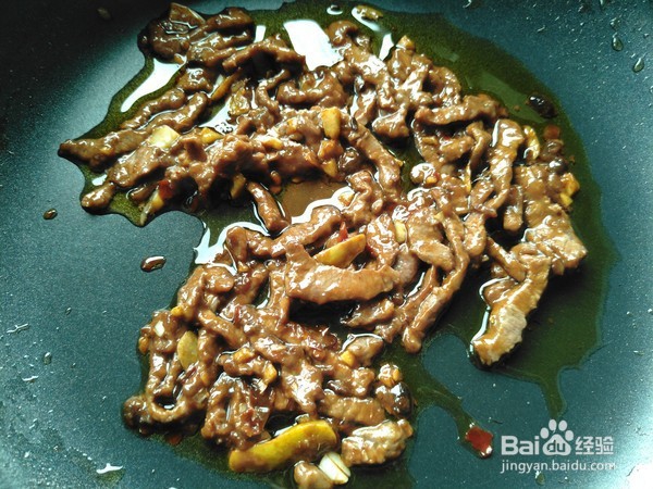 青椒牛肉丝做法