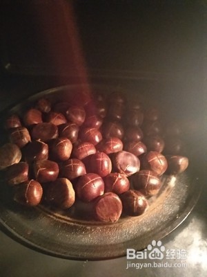烤板栗的做法