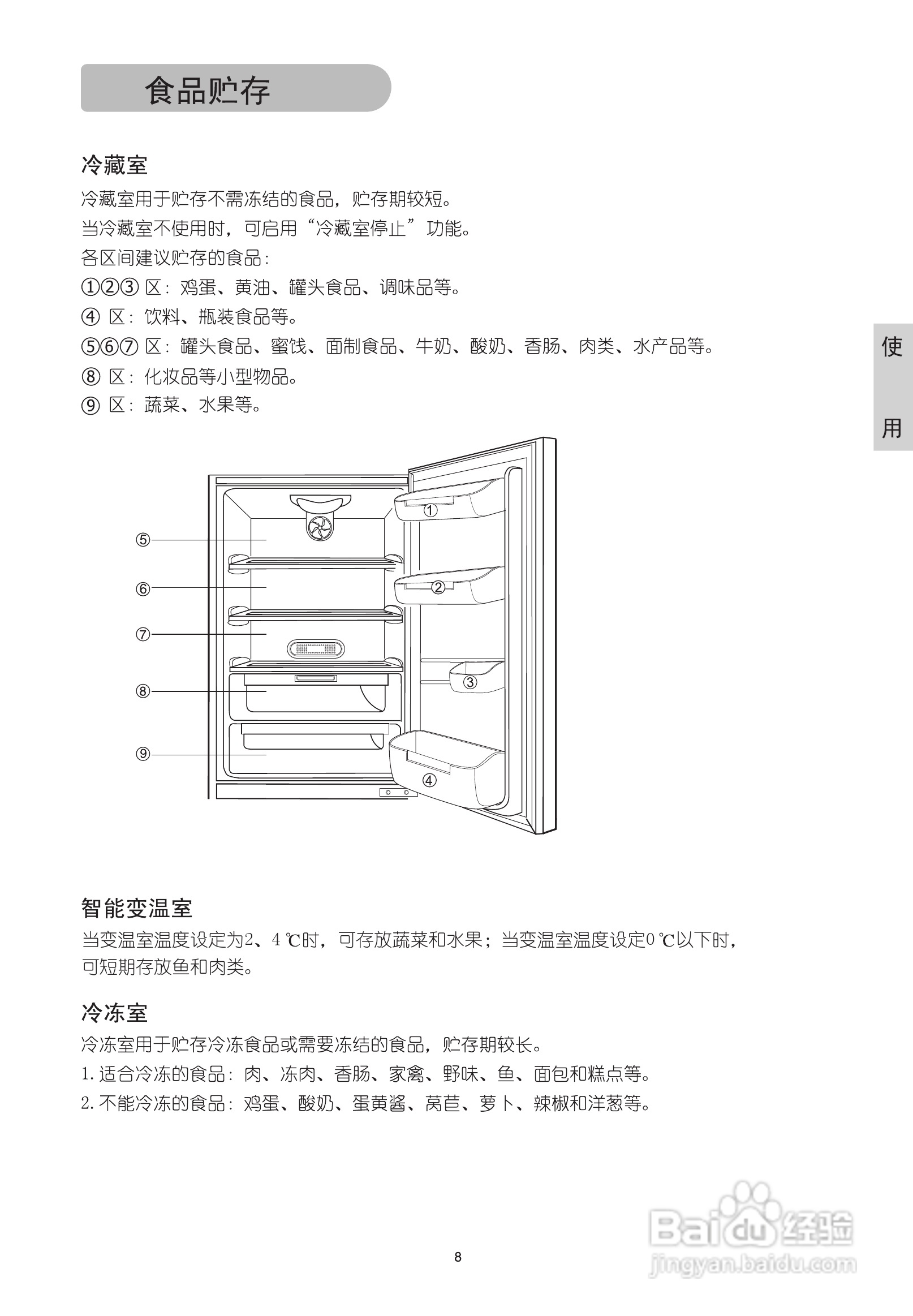 LGGR-Q27NCKE型智能电子式电冰箱使用说明书:[1]