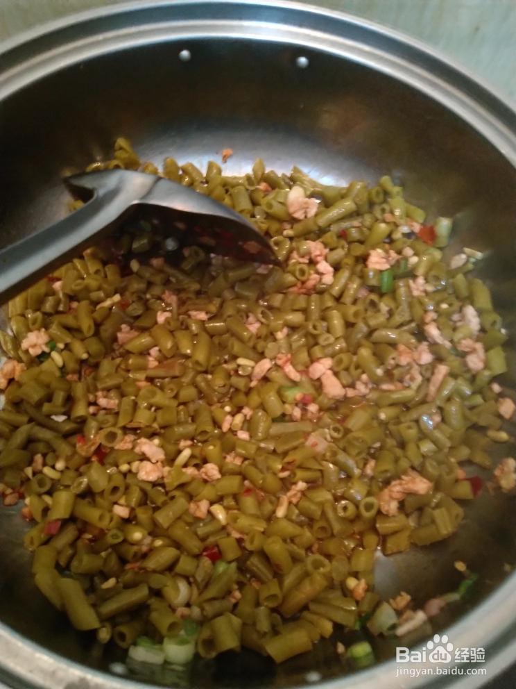 非常好吃的肉酸豆角