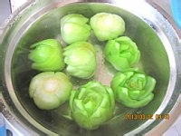 排毒首选之香菇油菜的作法