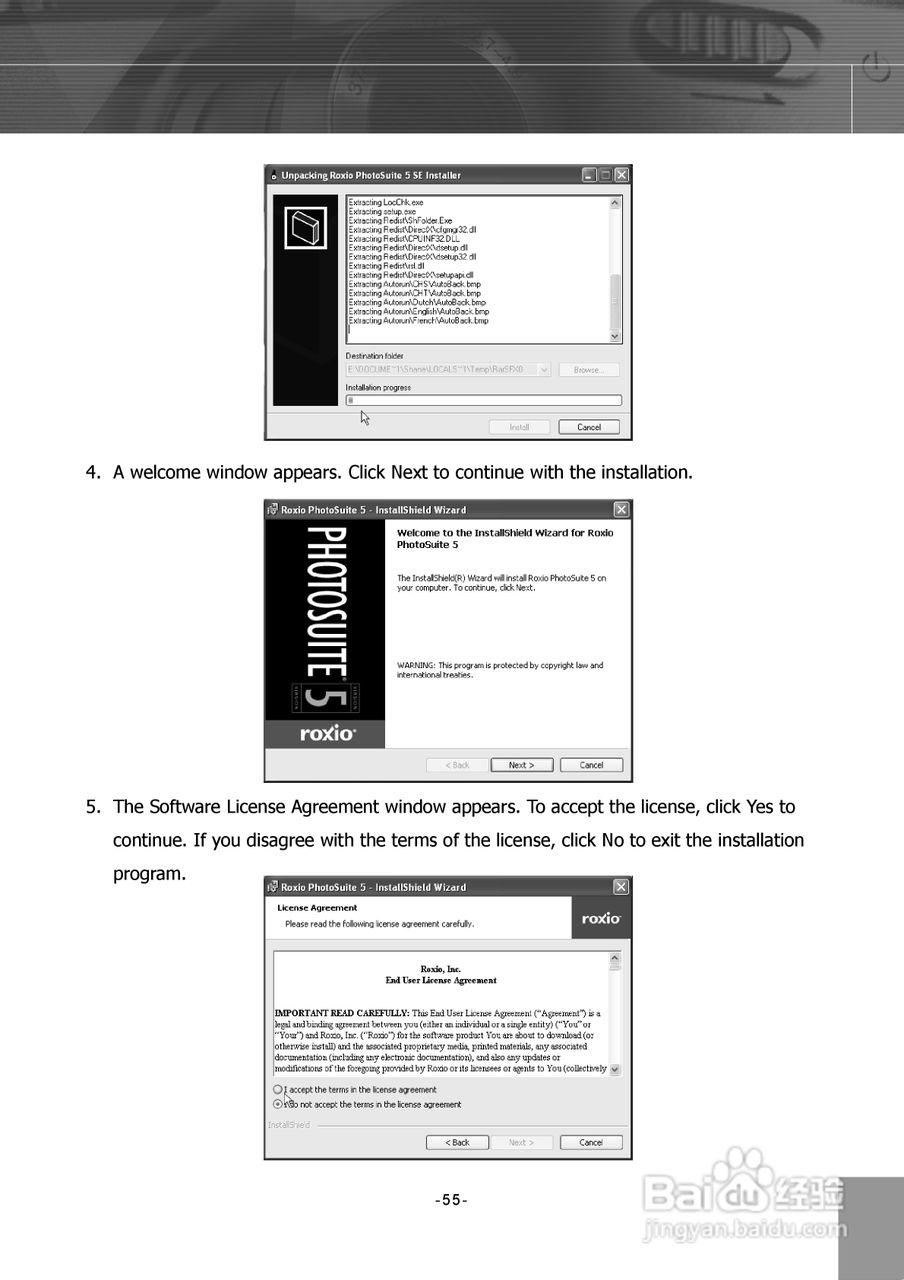 JENOPTIK JD 6.0 z3 MPEG4数码相机说明书:[6]