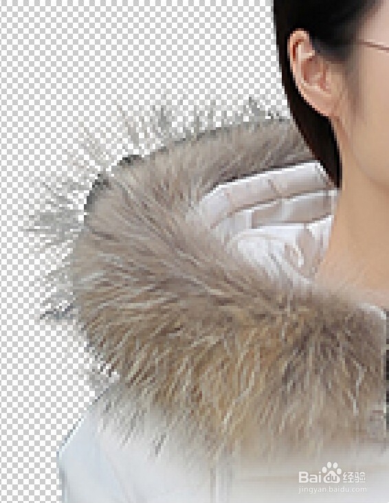 如何用ps做抠图：[3]如何用滤镜抽出发丝美女