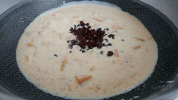 奶瓜蜜豆燕麦粥