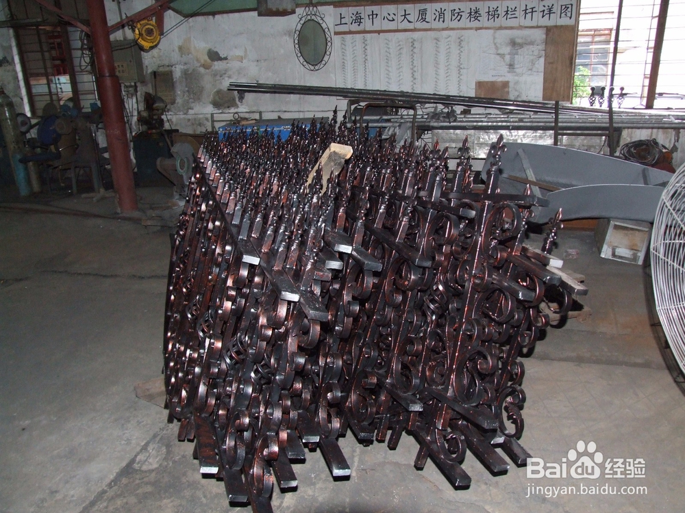 别墅花园铁艺大门定制