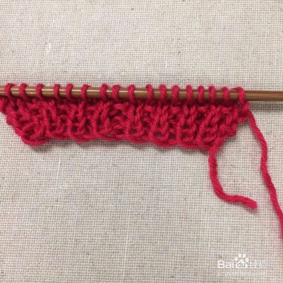 编织小豆豆怎么编织