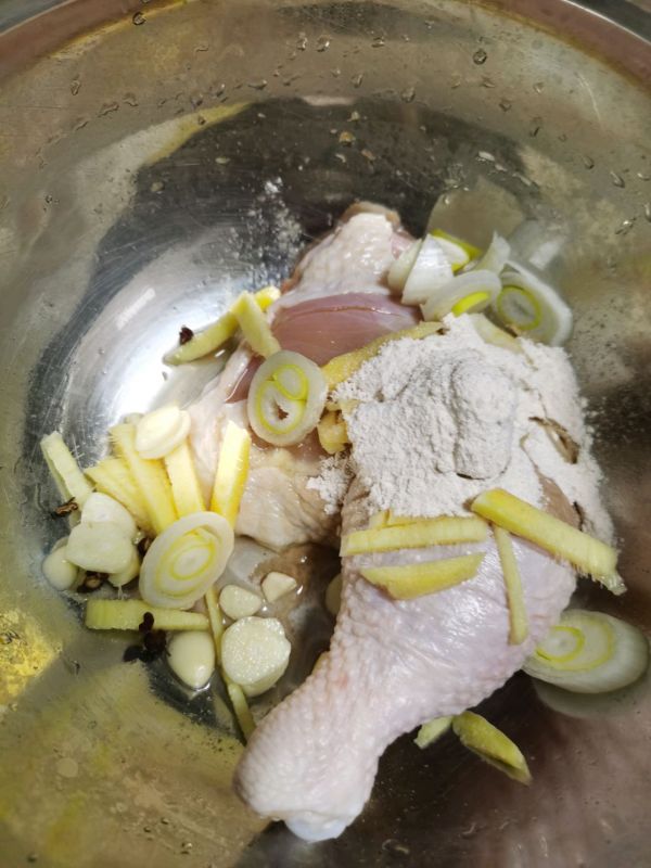 空气炸锅盐焗鸡腿