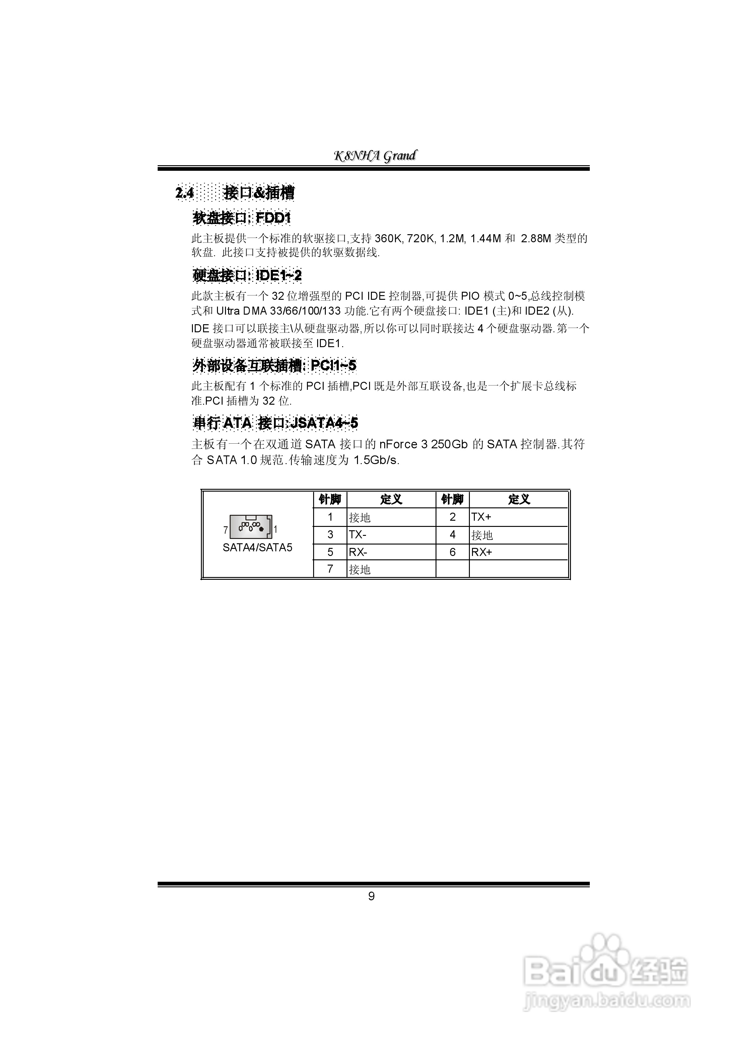 映泰K8NHA Grand型主板说明书:[2]